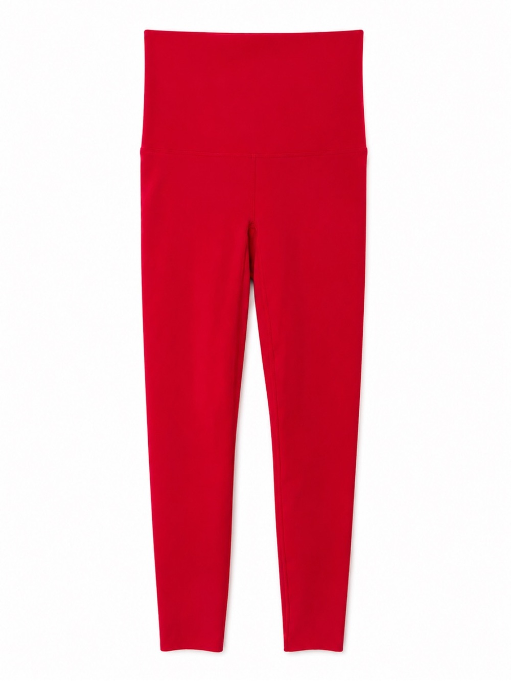 SPANX High Compression High Rise Red Leggings Size Small EUC!